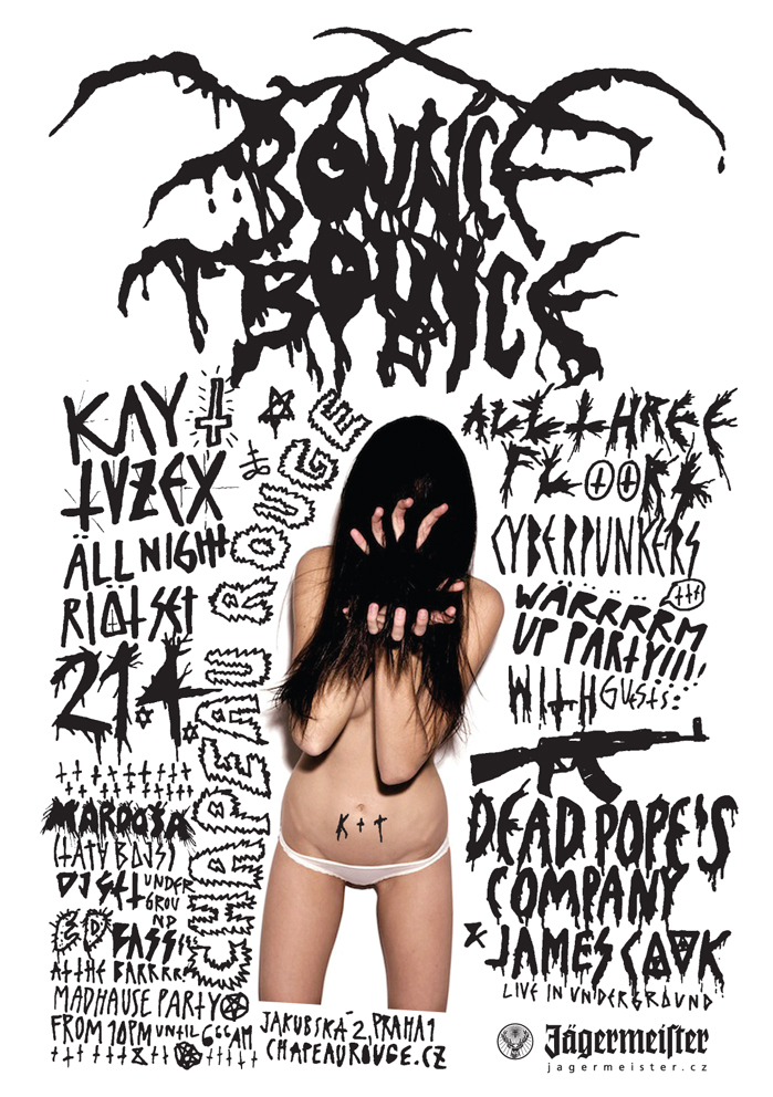 Kay a Tvzex ze Sunshine a James Cook z IAMX ovládnou Bounce!Bounce!